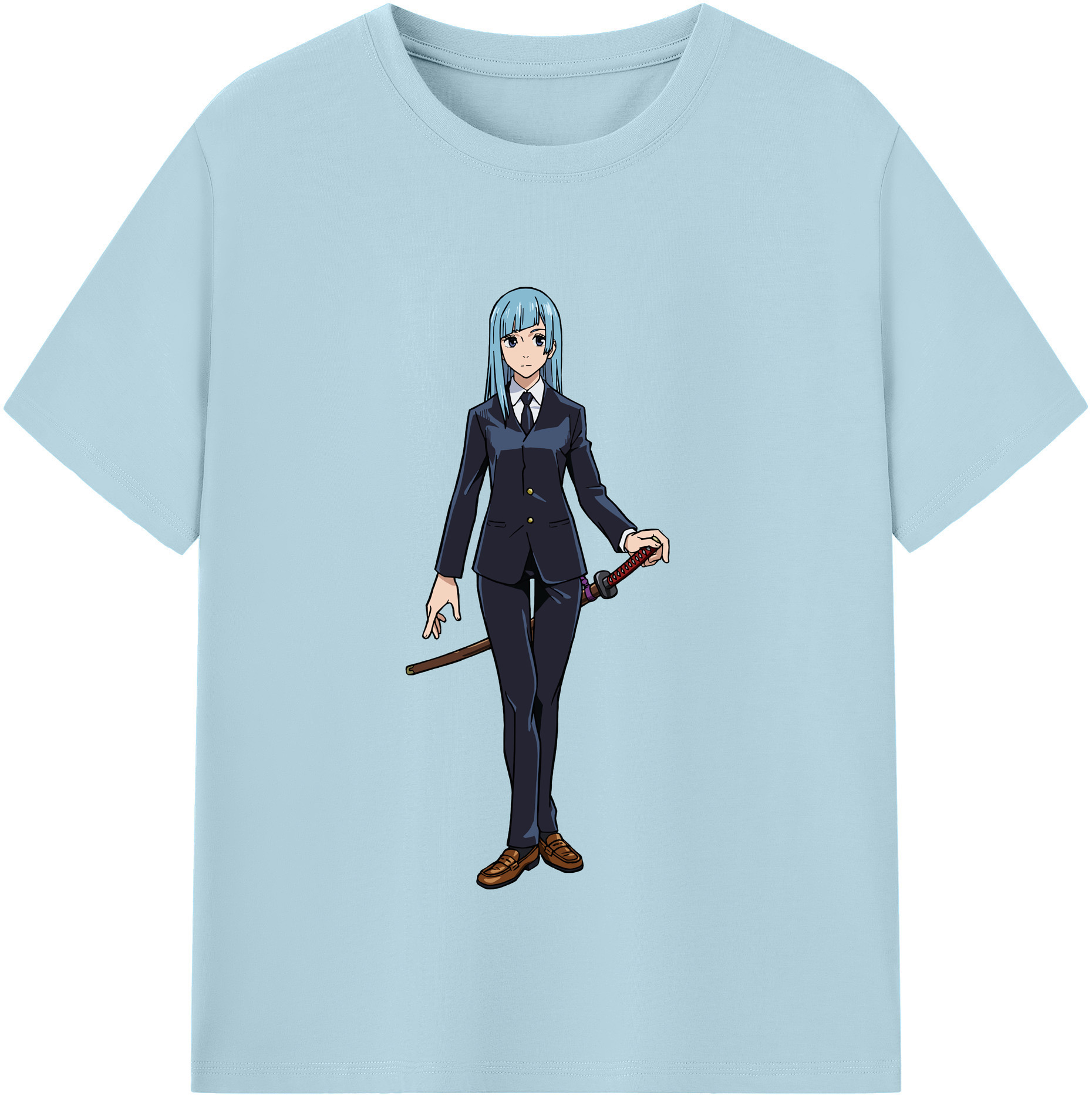 （画像用） 呪術廻戦 Jujutsu Kaisen 綿100％半袖Tシャツ（フロントプリント）